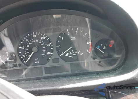 2001 BMW 325I z USA, uszkodzony, nr VIN WBAAW33441ET40207